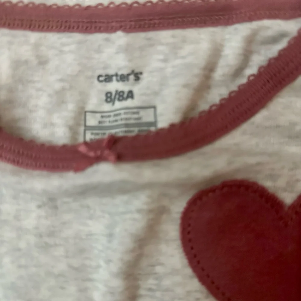 Carter's Kids Pajama Set‎ - Gray and Purple